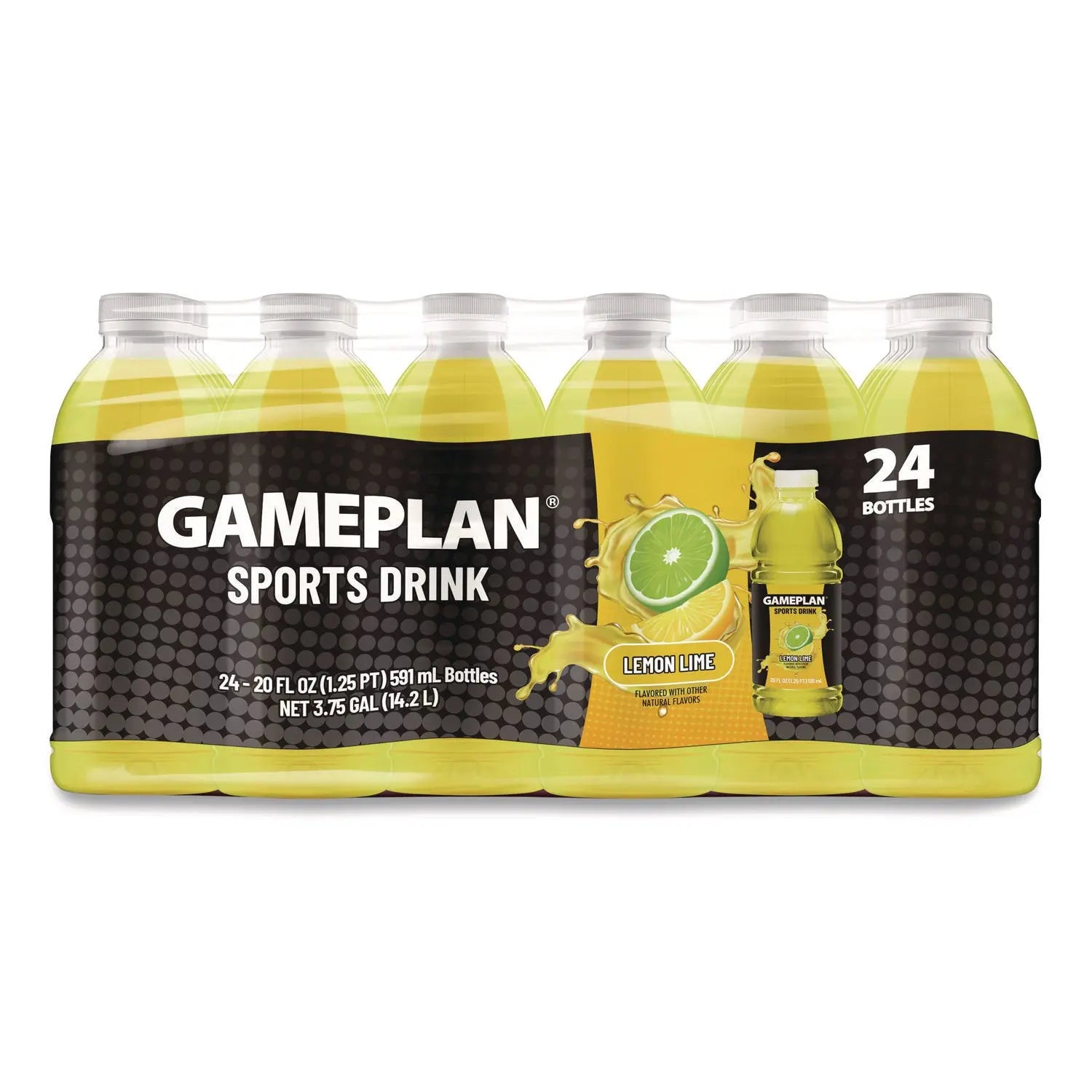 Niagara® Bottling Gameplan Sports Drink, Lemon Lime, 20 oz Bottle, 24/Carton Niagara® Bottling Flipcost