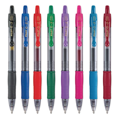 Pilot® G2 Premium Gel Pen Convenience Pack, Retractable, Bold 1 mm, Assorted Ink and Barrel Colors, 8/Pack Flipcost Flipcost