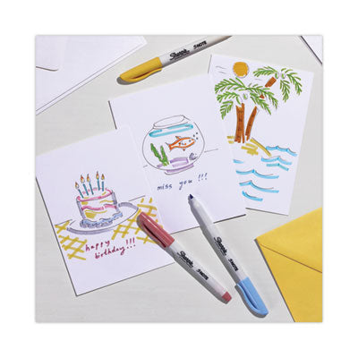 Sharpie® S-Note Versatile dual-tip creative markers, Assorted Barrel Colors, 36/Pack Flipcost Flipcost