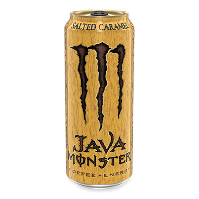 Monster® Java Cold Brew Coffee Salted Caramel, 15 oz Can, 12/Pack Flipcost Flipcost
