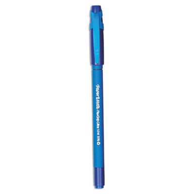Paper Mate® FlexGrip Ultra Recycled Ballpoint Pen, Stick, Medium 1 mm, Blue Ink, Blue Barrel, Dozen Flipcost Flipcost
