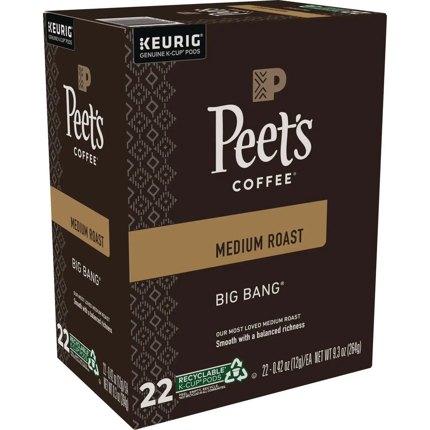 Peet's Big Bang K-Cups, 88/Carton Green Mountain Coffee® Flipcost