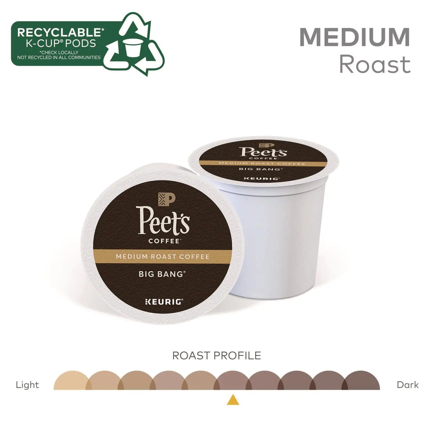 Peet's Big Bang K-Cups, 88/Carton Green Mountain Coffee® Flipcost