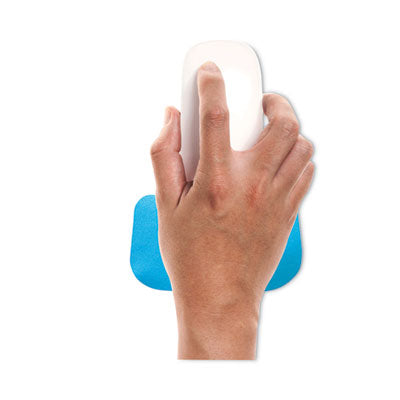 Petite Ergonomic Mouse Wrist Cushion, 4.25 x 2.5, Teal Flipcost Flipcost