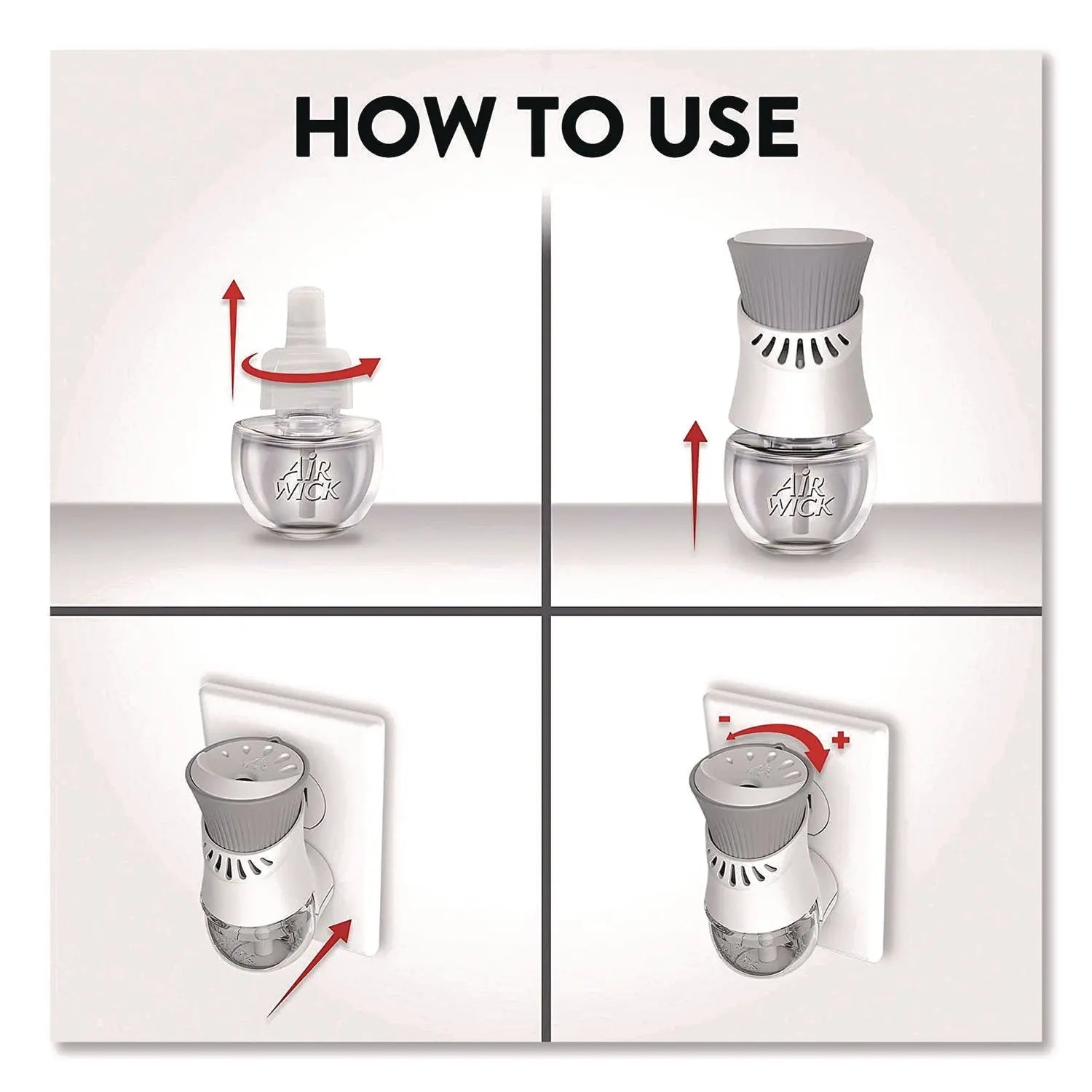 Plug-in Scented Oil Starter Kit, Fresh Linen, 0.67 oz, 8/Pack Air Wick® Flipcost