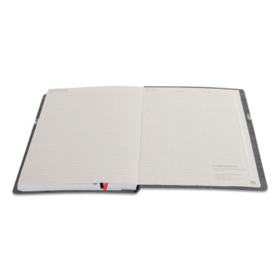 TRU RED™ Large Mastery Journal with Pockets, 1-Subject, Narrow Rule, Charcoal/Red Cover, (192) 10 x 8 Sheets Flipcost Flipcost