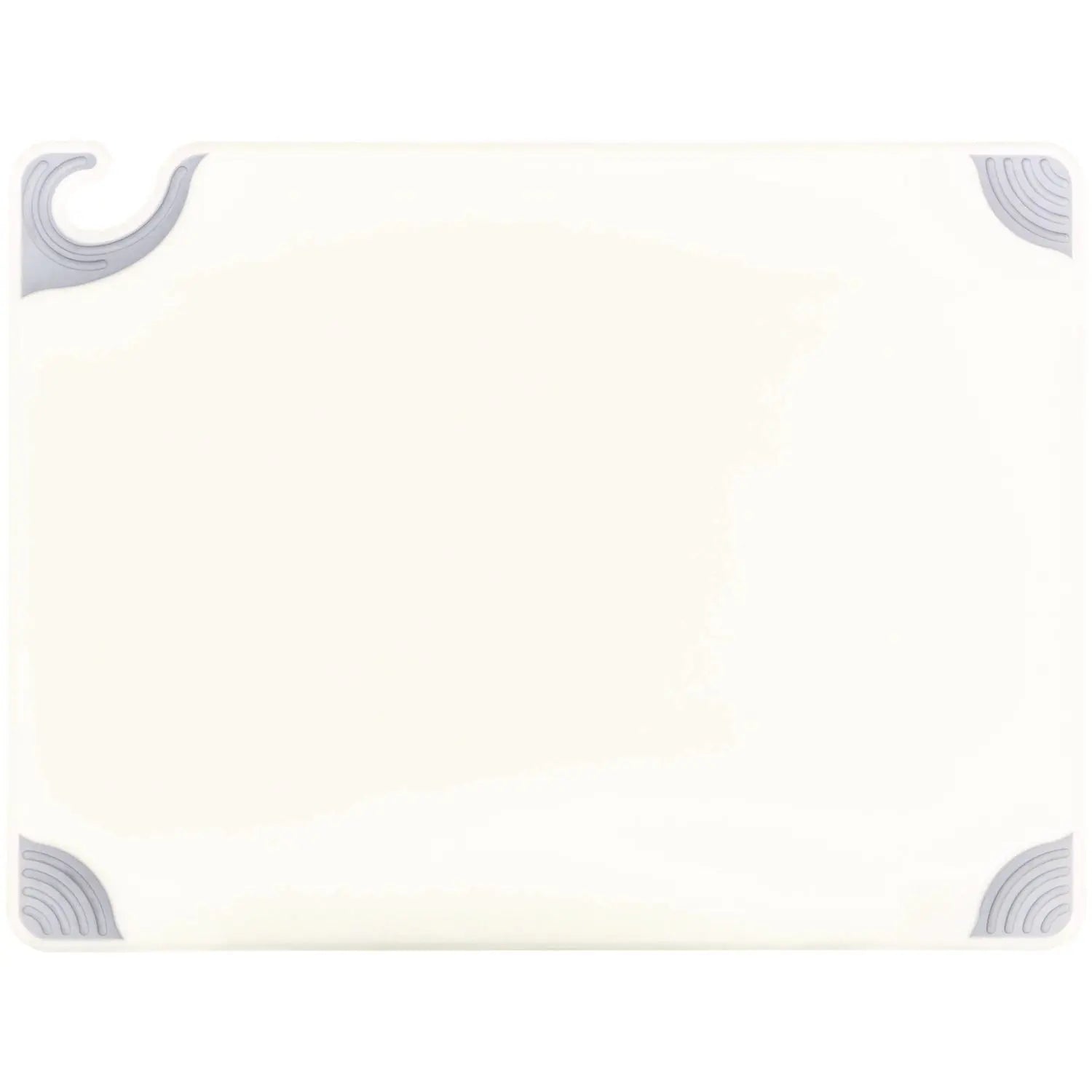 Saf-T-Grip Cutting Board, Plastic, 24 x 18 x 0.5, White San Jamar® Flipcost
