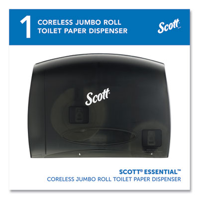 Scott® Essential Coreless Jumbo Roll Tissue Dispenser for Business, 14.25 x 6 x 9.75, Black Flipcost Flipcost