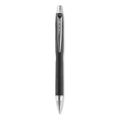 Uniball® Jetstream Retractable Hybrid Gel Pen, Bold 1 mm, Black Ink, Black/Silver Barrel Flipcost Flipcost