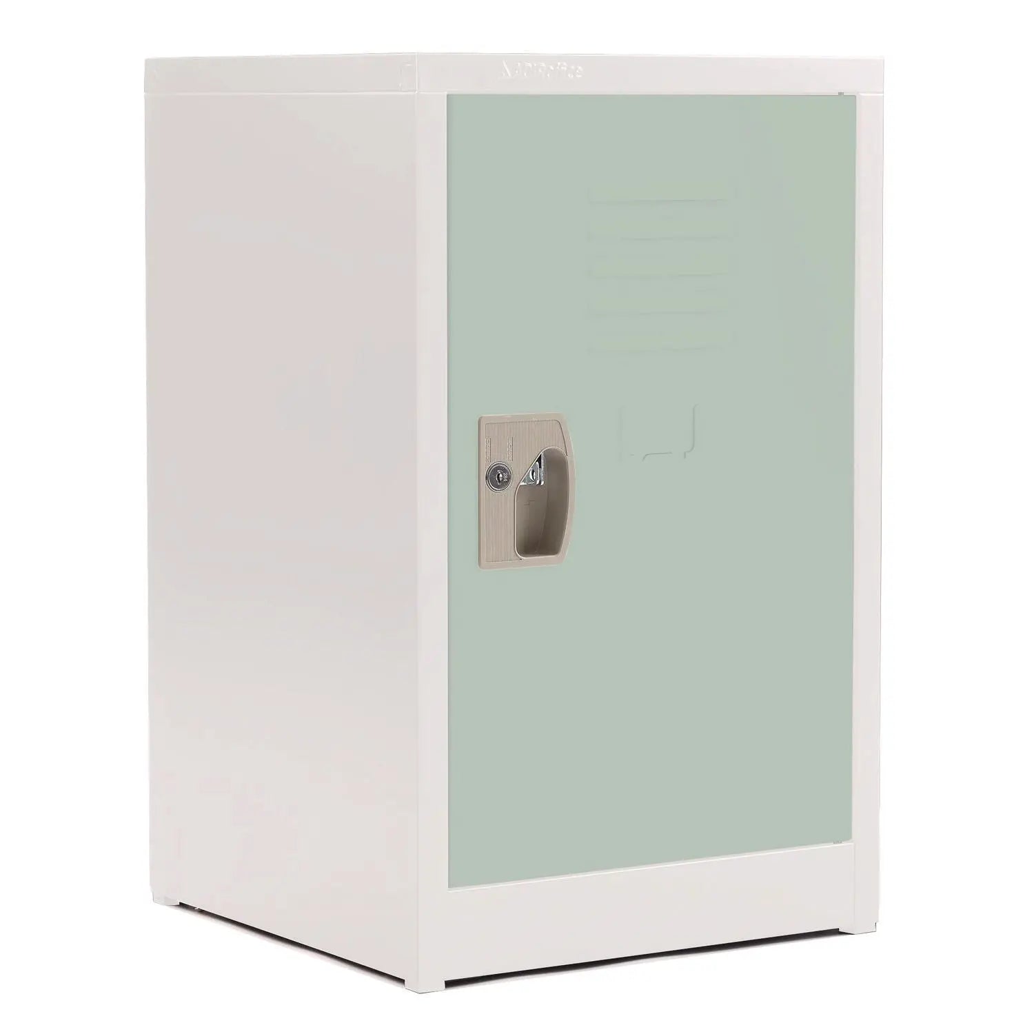 Steel Storage Locker, 1 Compartment, 15 x 15 x 24, Misty Green AdirOffice Flipcost