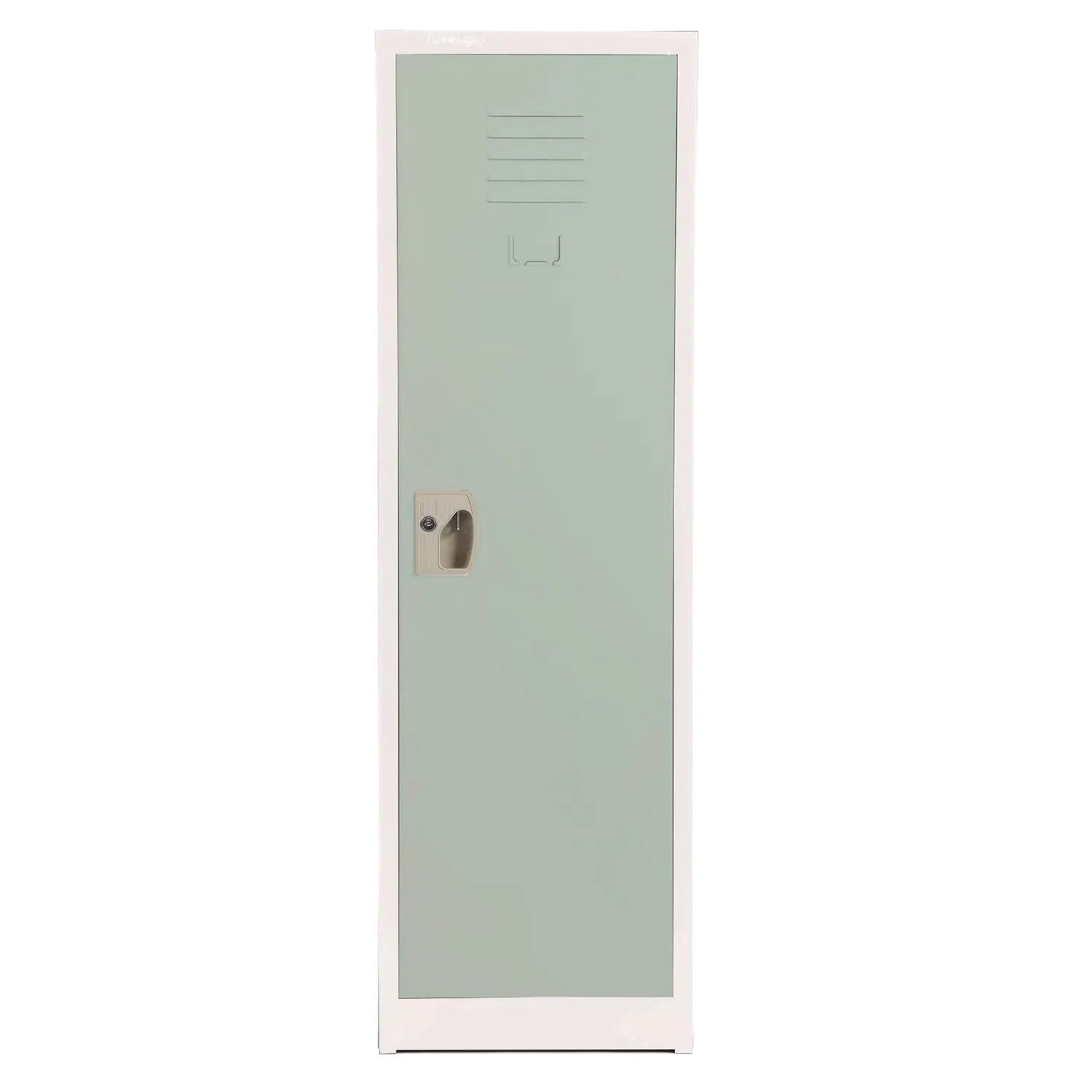 Steel Storage Locker, 1 Compartment, 15 x 15 x 48, Misty Green