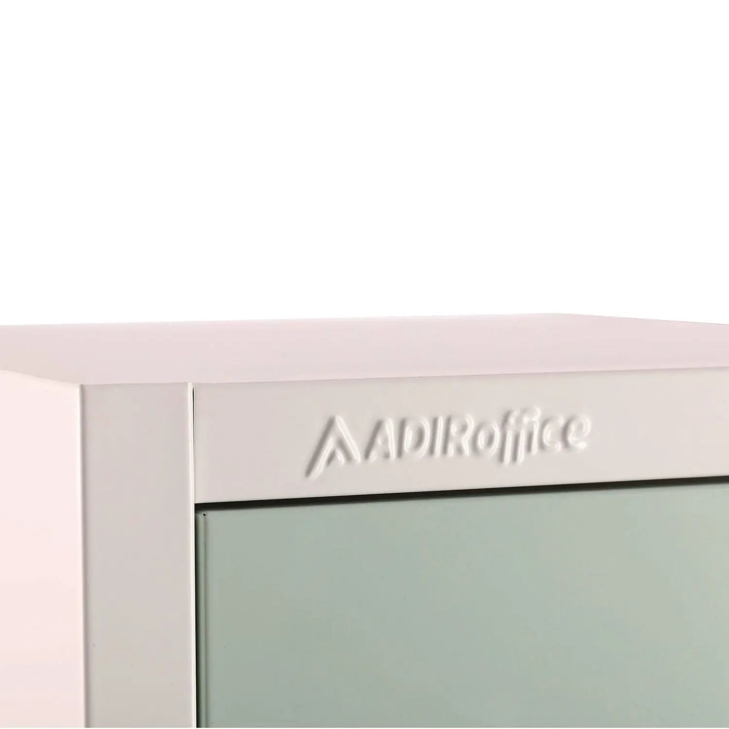 Steel Storage Locker, 4 Compartment, 12 x 12 x 72, Misty Green AdirOffice Flipcost