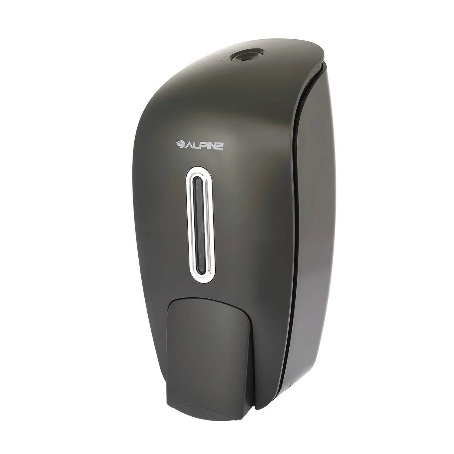 Surface Mounted Soap and Hand Sanitizer Dispenser, 27 oz, 4.1 x 4.6 x 9.6, Gray Alpine Industries Flipcost