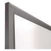 TRU RED™ Magnetic Porcelain Dry Erase Board, 36" x 24", White Surface, Gray/Natural Aluminum Frame