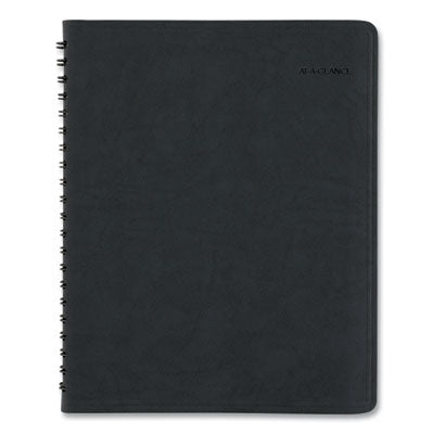 The Action Planner Weekly Appointment Book, 11 x 8, Black Cover, 12-Month (Jan to Dec): 2024 Flipcost Flipcost