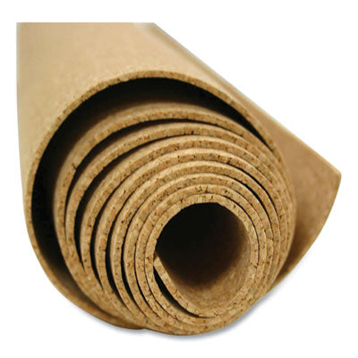 Thick Natural Cork Roll, 0.25", 144 x 48.5, Natural Brown Surface Flipcost Flipcost