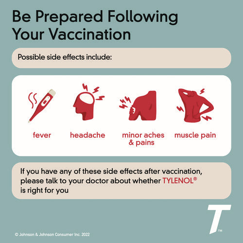 Tylenol® Extra Strength Pain Reliever Caplets, 100 Count