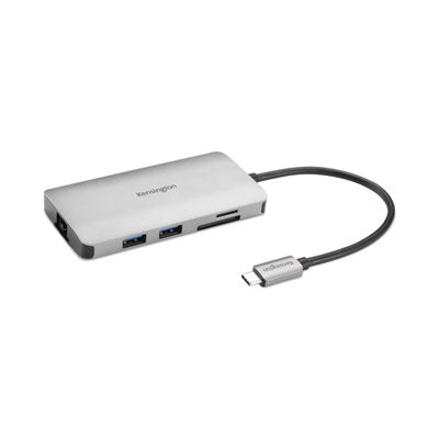 UH1400P USB-C 8-in-1 Driverless Mobile Hub, Black Flipcost Flipcost