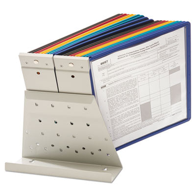 VARIO Reference Metal desk system polypropylene sleeves, Assorted Borders and Panels Flipcost Flipcost