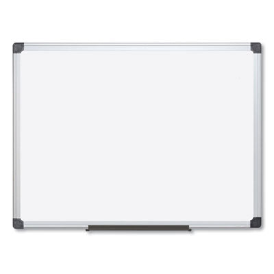 Value Lacquered Steel Magnetic Dry Erase Board, 96 x 48, White Surface, Silver Aluminum Frame Flipcost Flipcost
