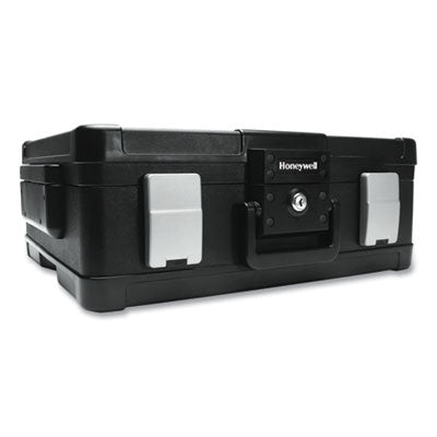 Waterproof and Fireproof Chest, 20 x 17.2 x 7.3, 0.39 cu ft, Black Flipcost Flipcost